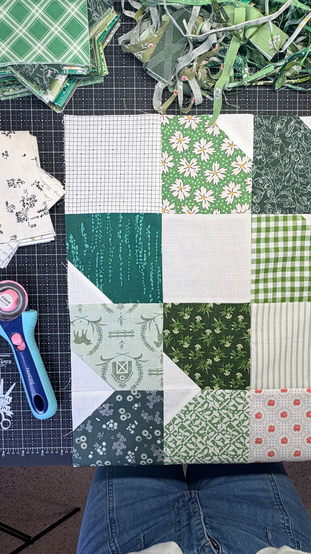 Petal Drift PAPER quilt pattern