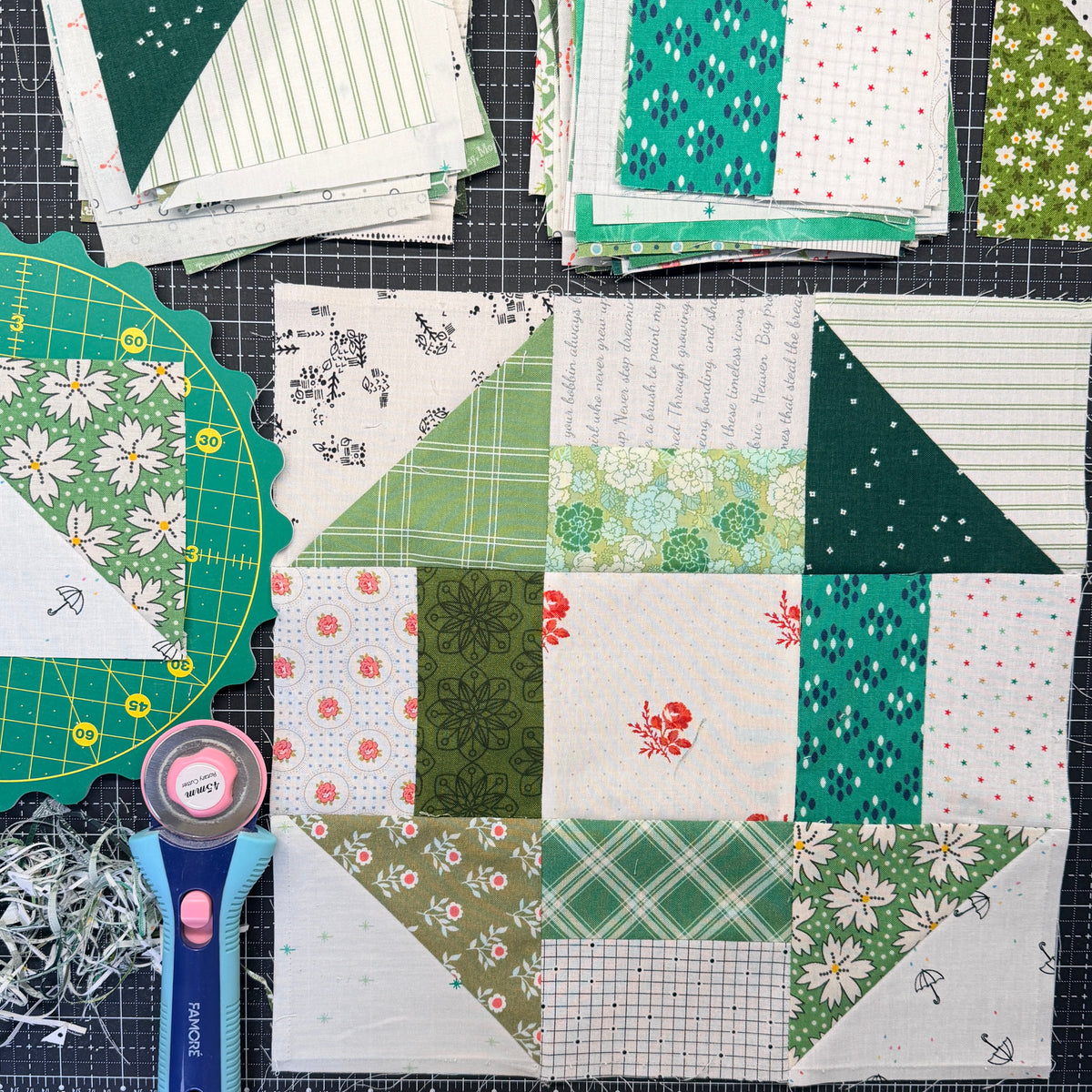 Recipe Box PAPER quilt pattern