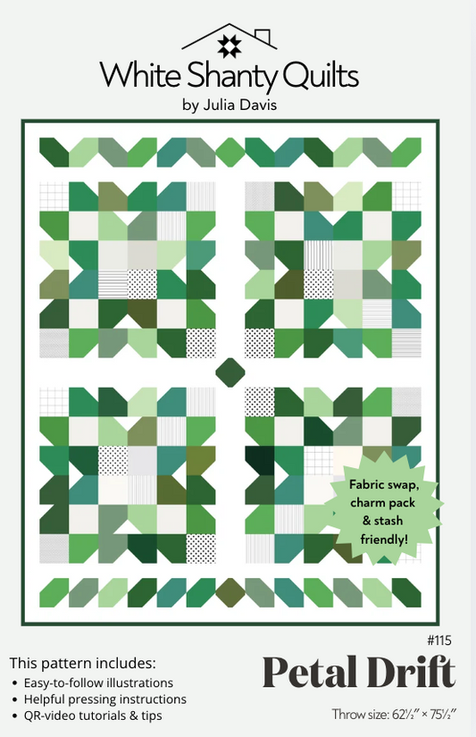 Petal Drift PAPER quilt pattern
